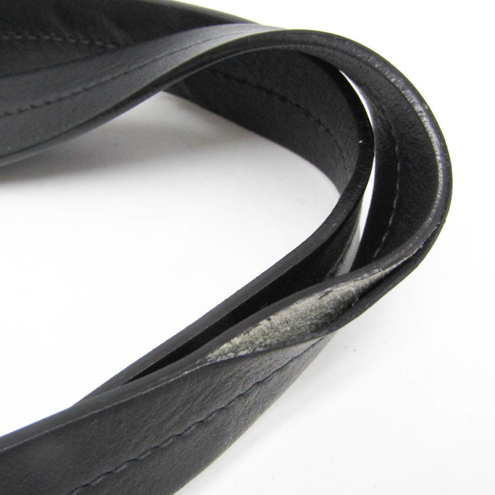 PRADA Black Leather Shoulder Bag - Picture 9 of 15